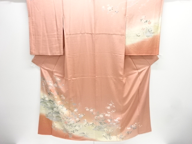 Japanese Kimono / Homongi Tsukesake Silk